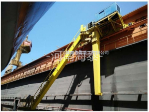 沙特阿拉伯-浮船塢用壁式作業(yè)車-WB0.5t-20m