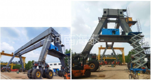 新加坡-液壓輪胎門式起重機(jī)-MET80+80t-34m