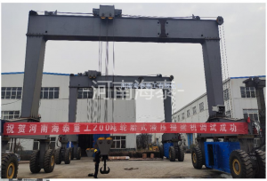 羅馬尼亞-輪胎門式起重機(jī)-YTL-200T